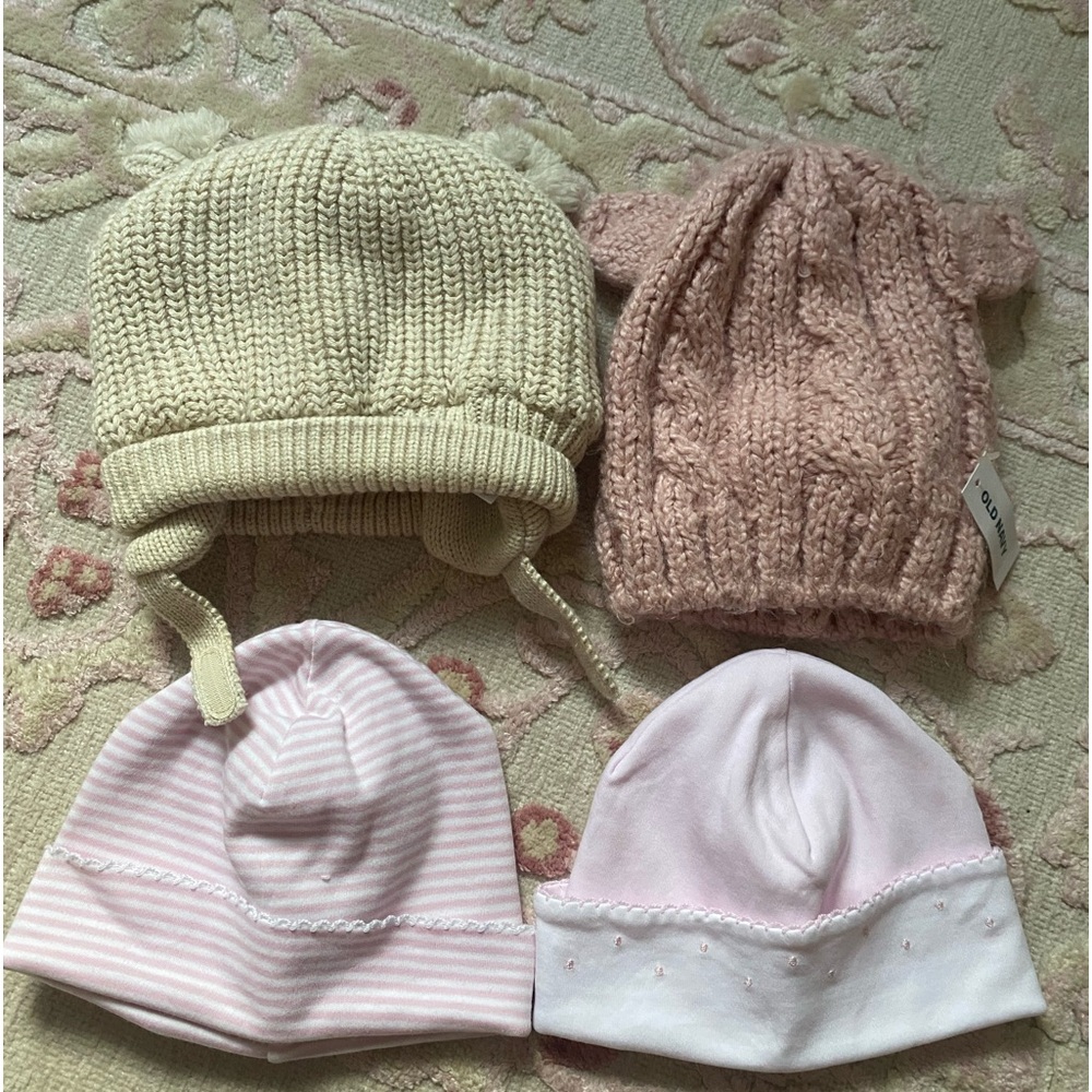 Baby hats Newborn/ 0-3 months. New
